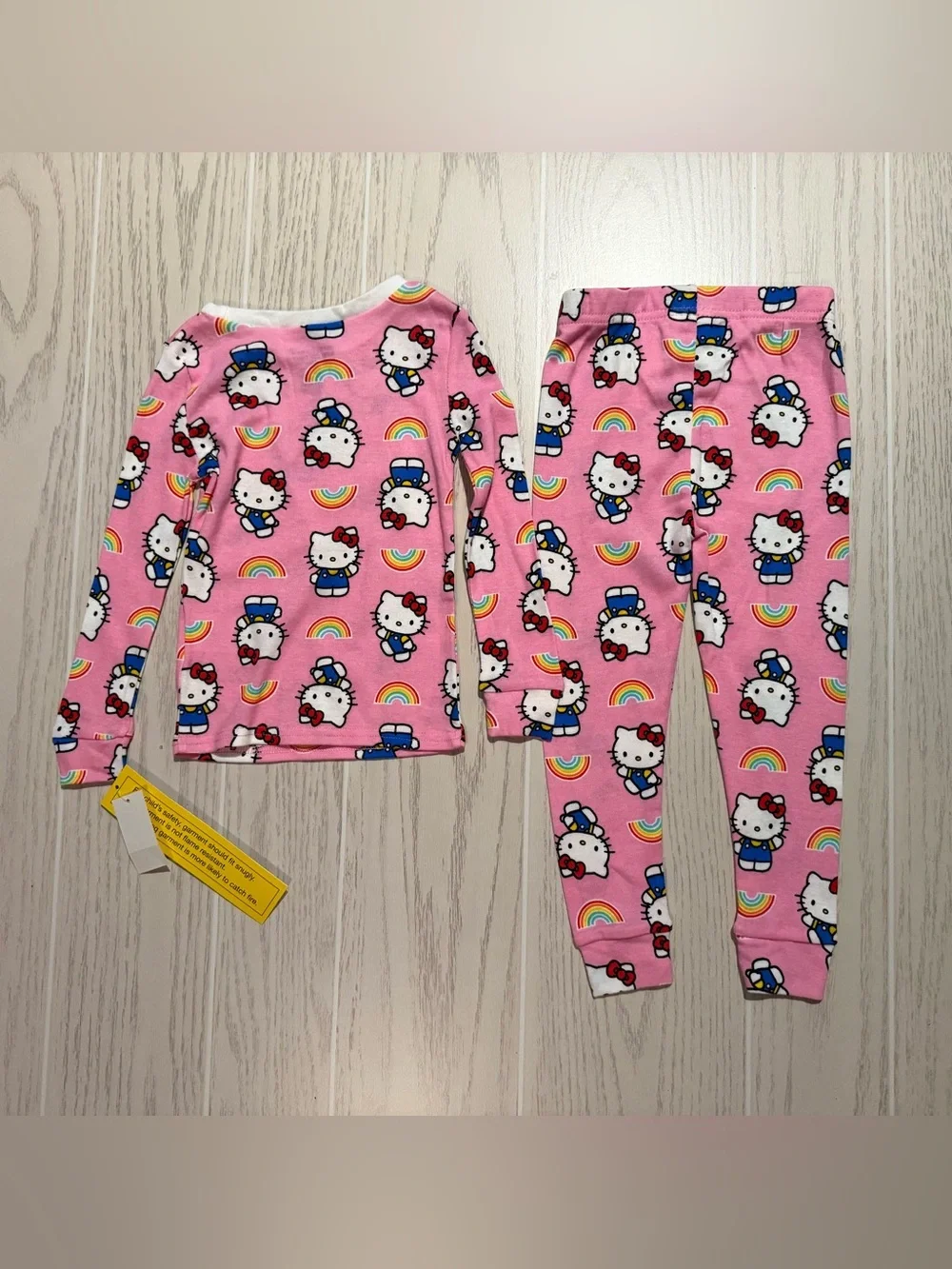 Hello Kitty‎ & Friends Sanrio 4 Piece Pajama Set Girls 3T NWT